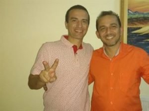 Dr. Érico (esq.) foi escolhido pelo PSB 