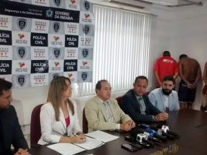 Coletiva de imprensa - (Foto: Juliana Brito/G1)