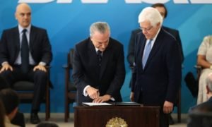 TEMER POSSE NOVOS MINISTROS