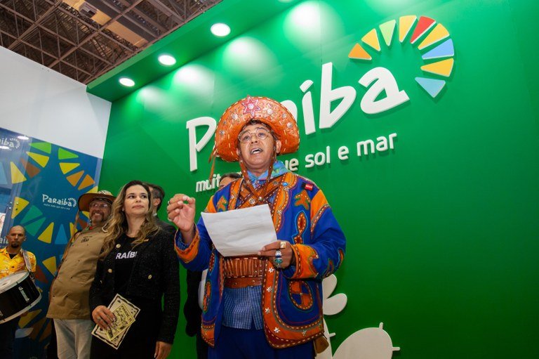 Lançamento de roteiro turístico lota estande da Paraíba na Abav Expo